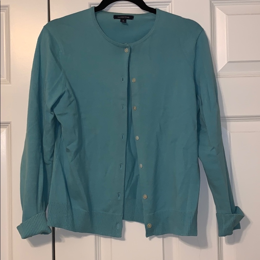 Land’s End cardigan